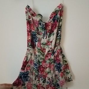 Strapless Romper with Pockets!